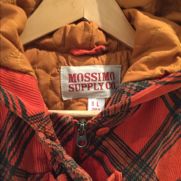 Mossimo Supply Co. Corduroy Peacoat Size Large NWT - Picture 6 of 7